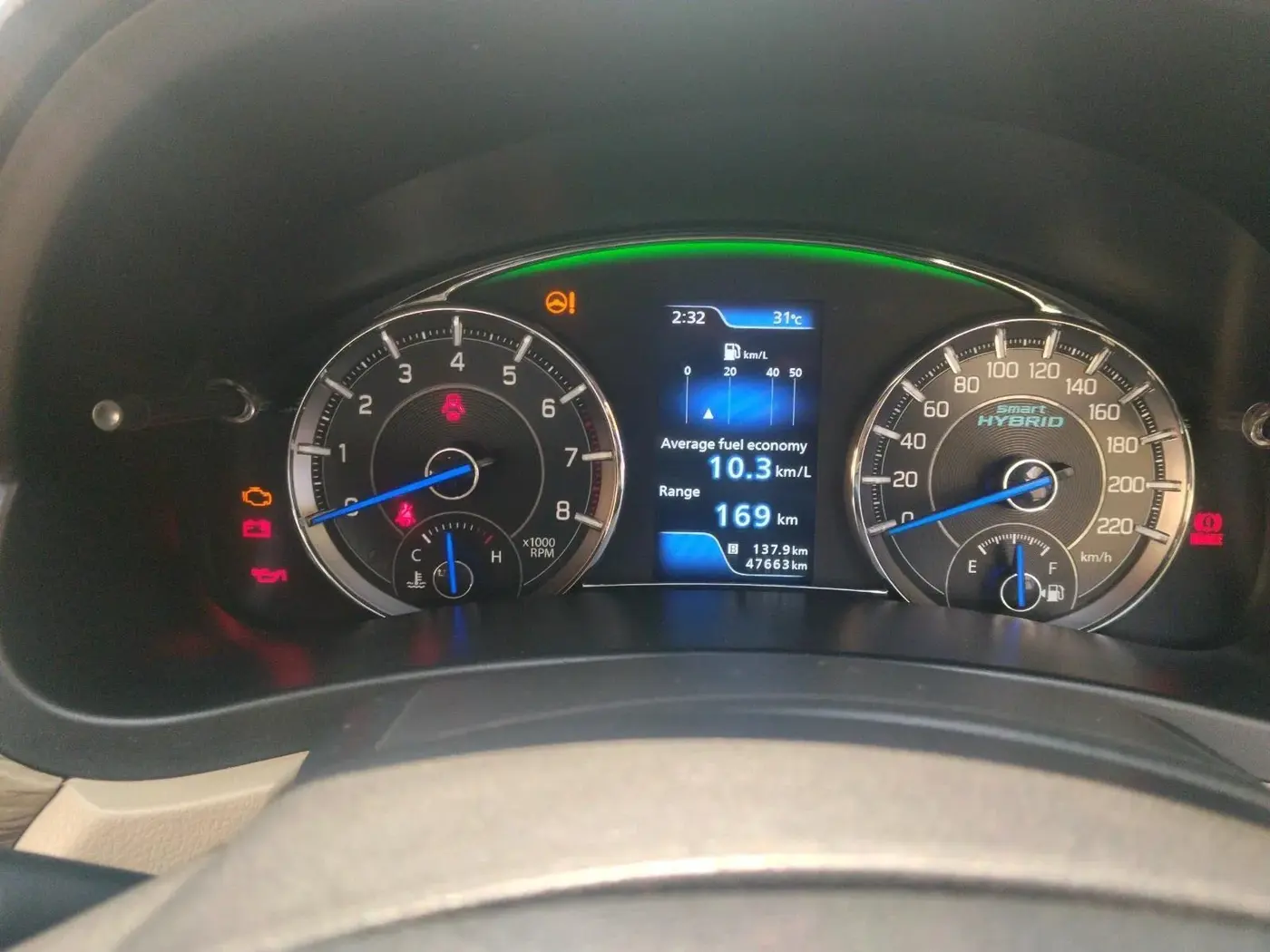 2021 Maruti Ciaz ALPHA 1.5 SHVS PETROL, Petrol, Manual, 47,663 km, interior