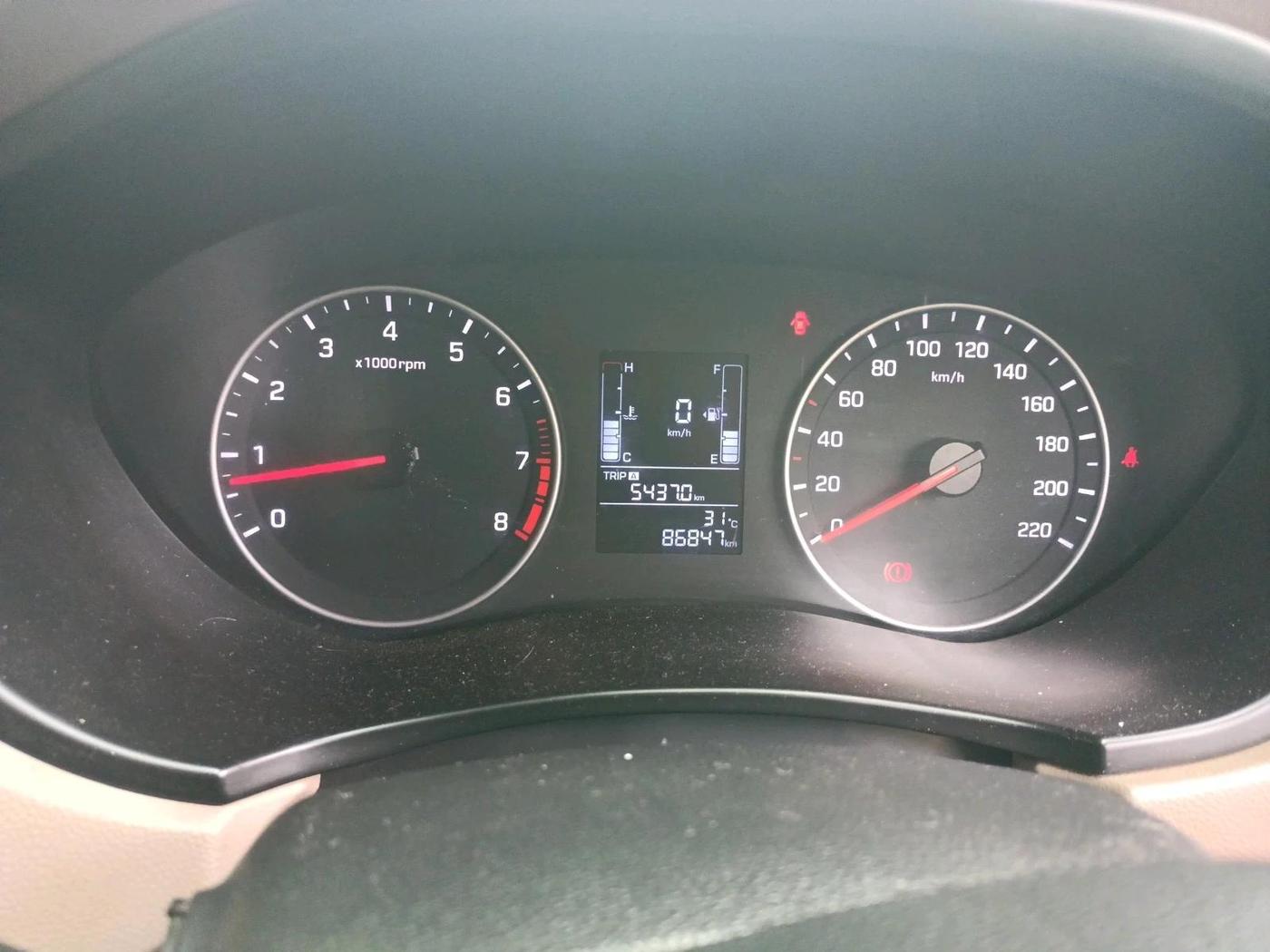 2019 Hyundai Elite i20 MAGNA PLUS 1.2, Petrol, Manual, 86,847 km, interior