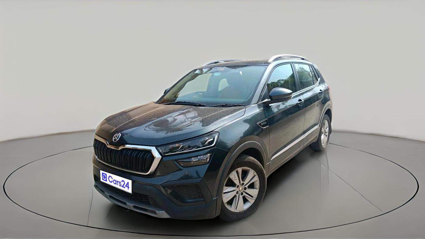 2021 Skoda KUSHAQ AMBITION 1.0L TSI AT, Petrol, Automatic, 58,300 km, exterior