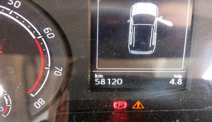 2021 Skoda KUSHAQ AMBITION 1.0L TSI AT, Petrol, Automatic, 58,120 km, interior
