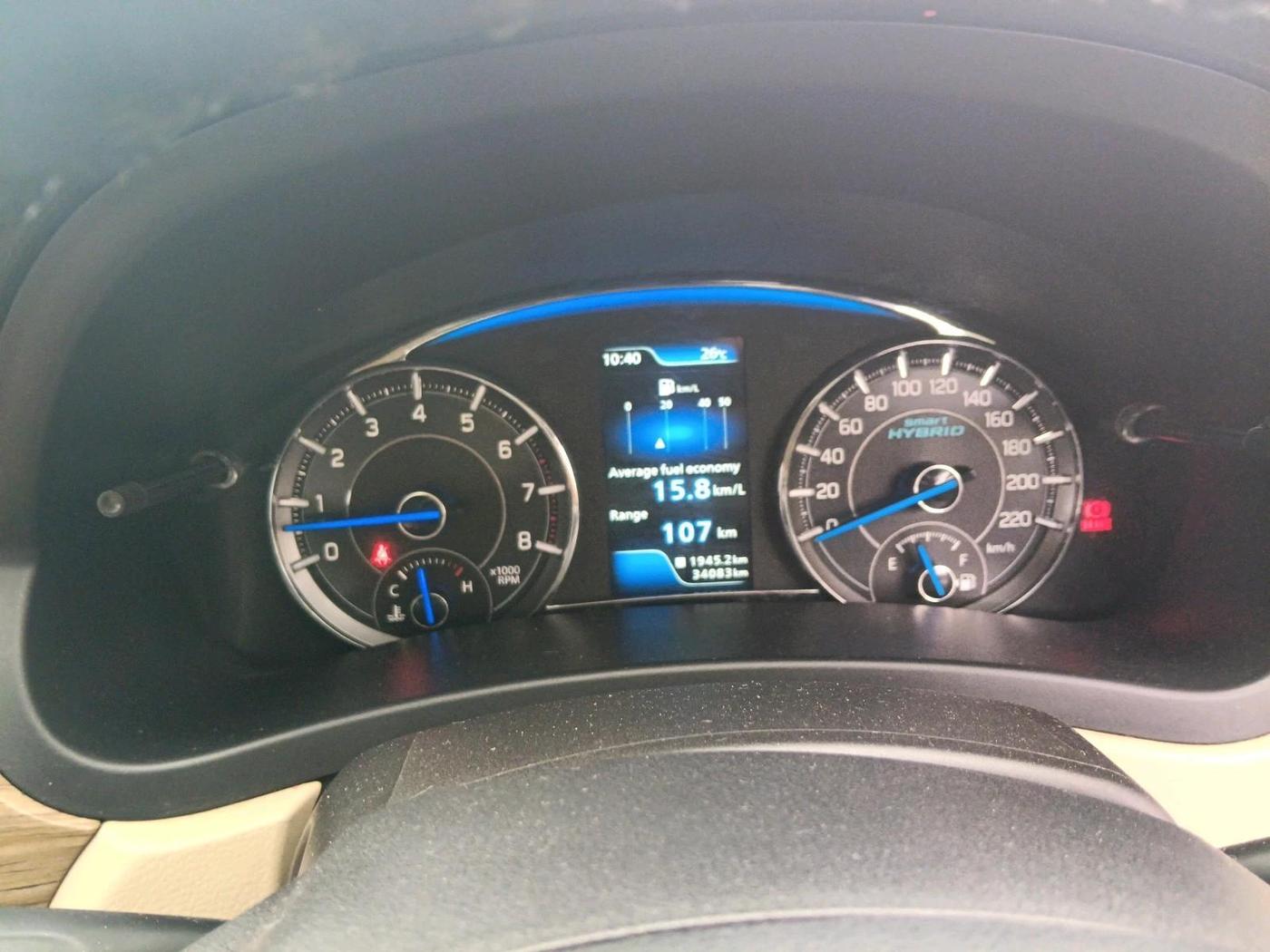2023 Maruti Ciaz ZETA 1.5 SHVS MT PETROL, Petrol, Manual, 34,083 km, interior
