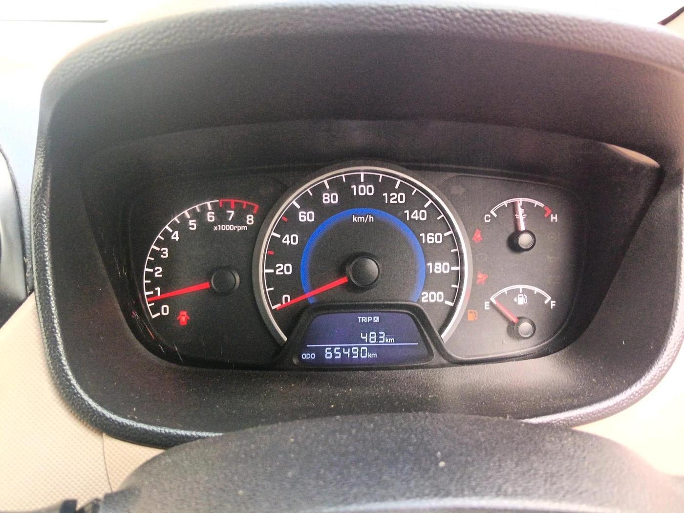 2018 Hyundai Grand i10 SPORTZ 1.2 KAPPA VTVT, Petrol, Manual, 65,490 km, interior