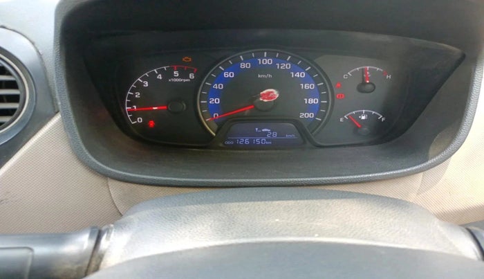 2015 Hyundai Xcent BASE 1.1, Diesel, Manual, 1,26,150 km, interior