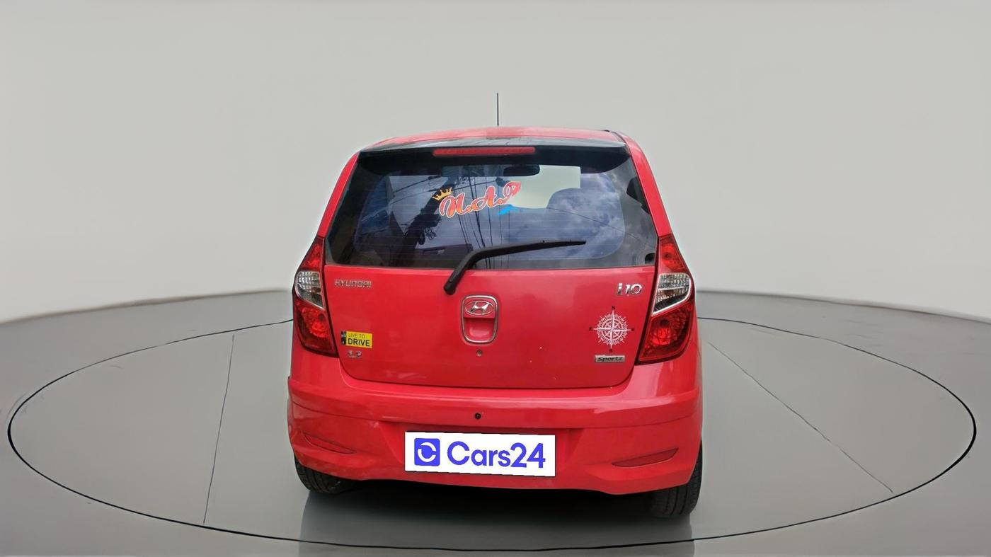2011 Hyundai i10 SPORTZ 1.2, Petrol, Manual, 1,05,327 km, exterior