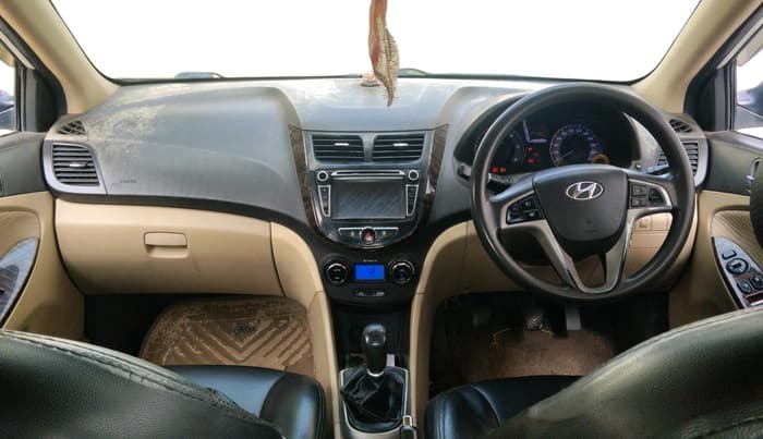 2011 Hyundai Verna FLUIDIC 1.6 CRDI SX, Diesel, Manual, 1,19,298 km, interior