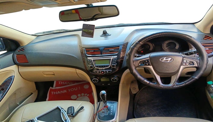 2012 Hyundai Verna FLUIDIC 1.6 CRDI SX OPT AT, Diesel, Automatic, 1,44,543 km, interior