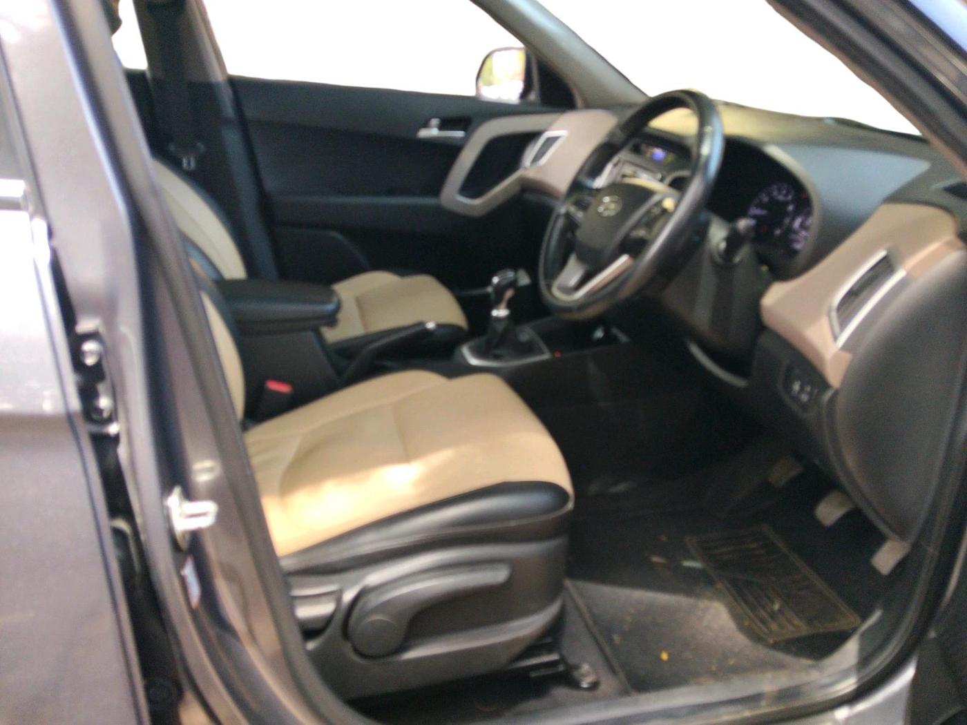 2019 Hyundai Creta SX 1.6 PETROL, Petrol, Manual, 57,605 km, interior