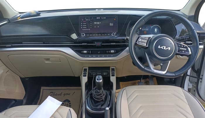 2024 KIA CARENS LUXURY PLUS 1.5 IMT PETROL, Petrol, Manual, 68,370 km, interior