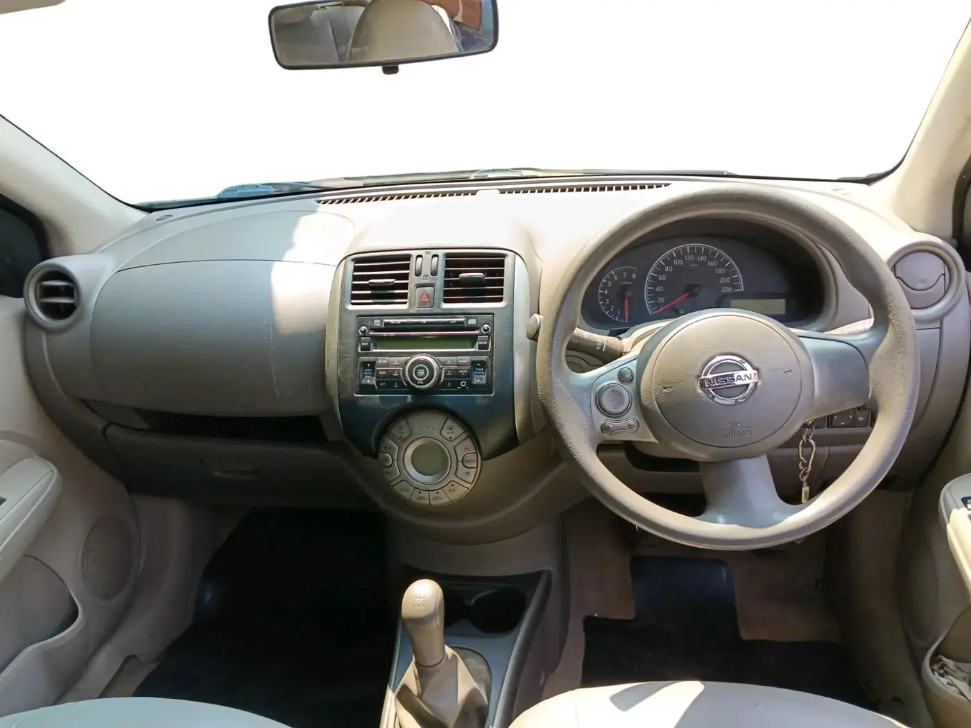 2013 Nissan Sunny XL, Petrol, Manual, 1,27,565 km, interior