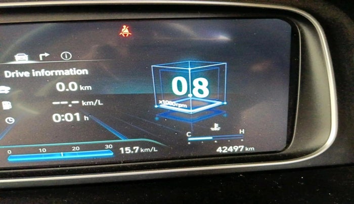 2021 Hyundai ALCAZAR 1.5 SIGNATURE (O) AT 6STR, Diesel, Automatic, 42,497 km, interior