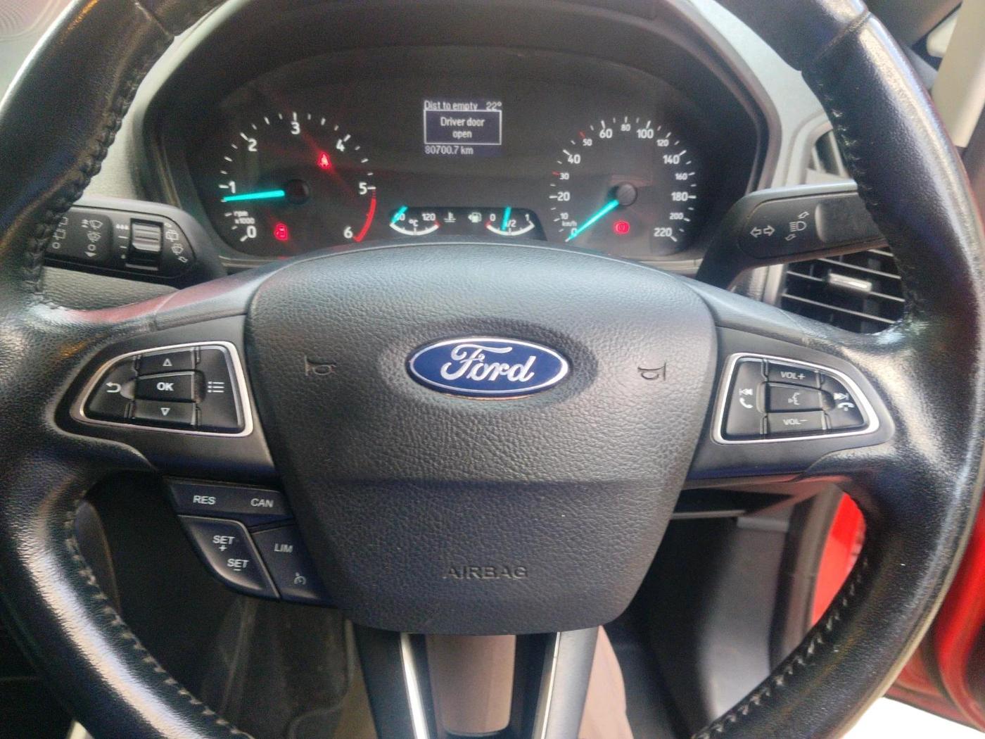 2018 Ford Ecosport TITANIUM + 1.5L DIESEL, Diesel, Manual, 80,700 km, interior