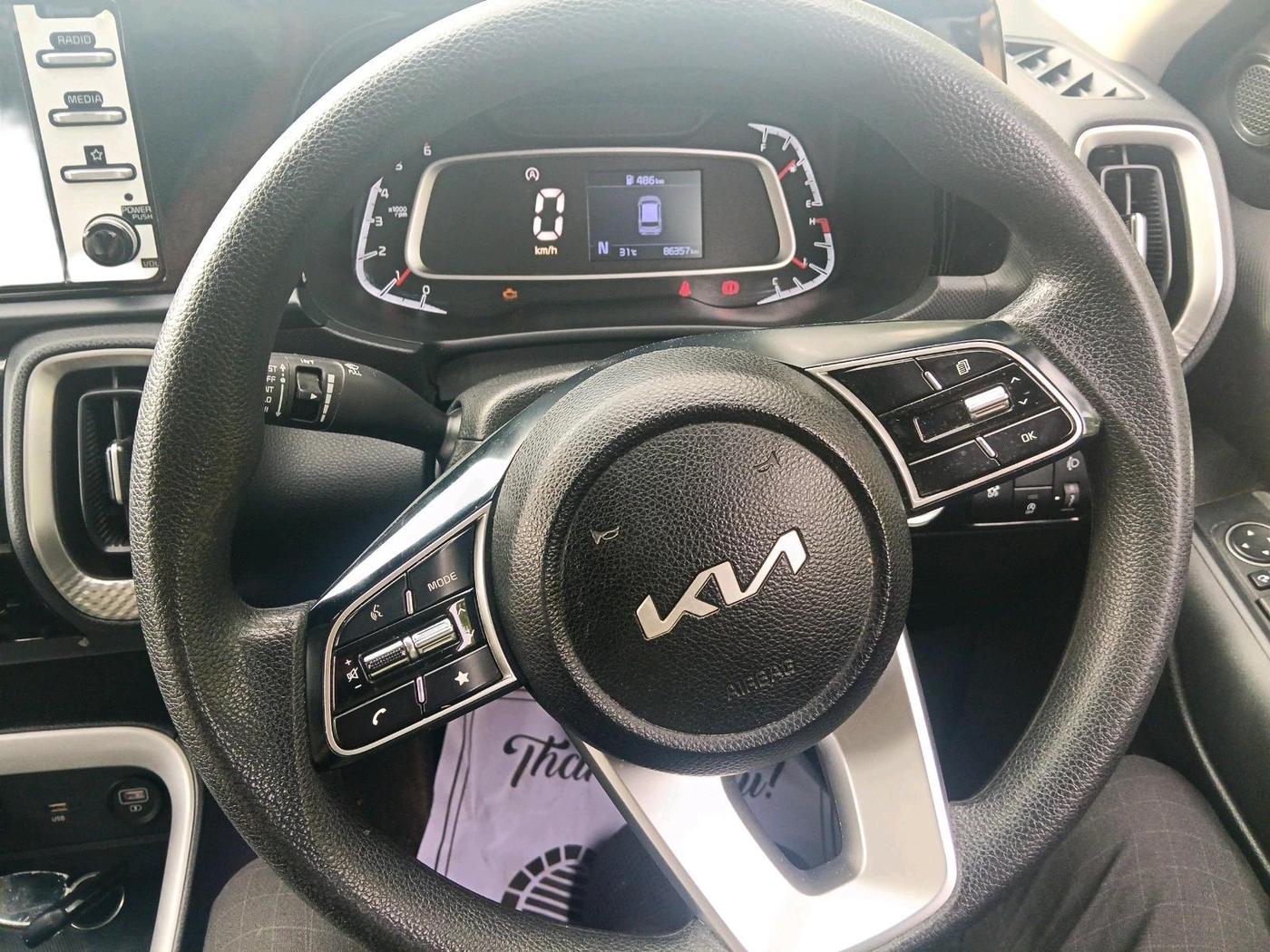 2023 KIA SONET HTK PLUS 1.5 IMT, Diesel, Manual, 86,357 km, interior