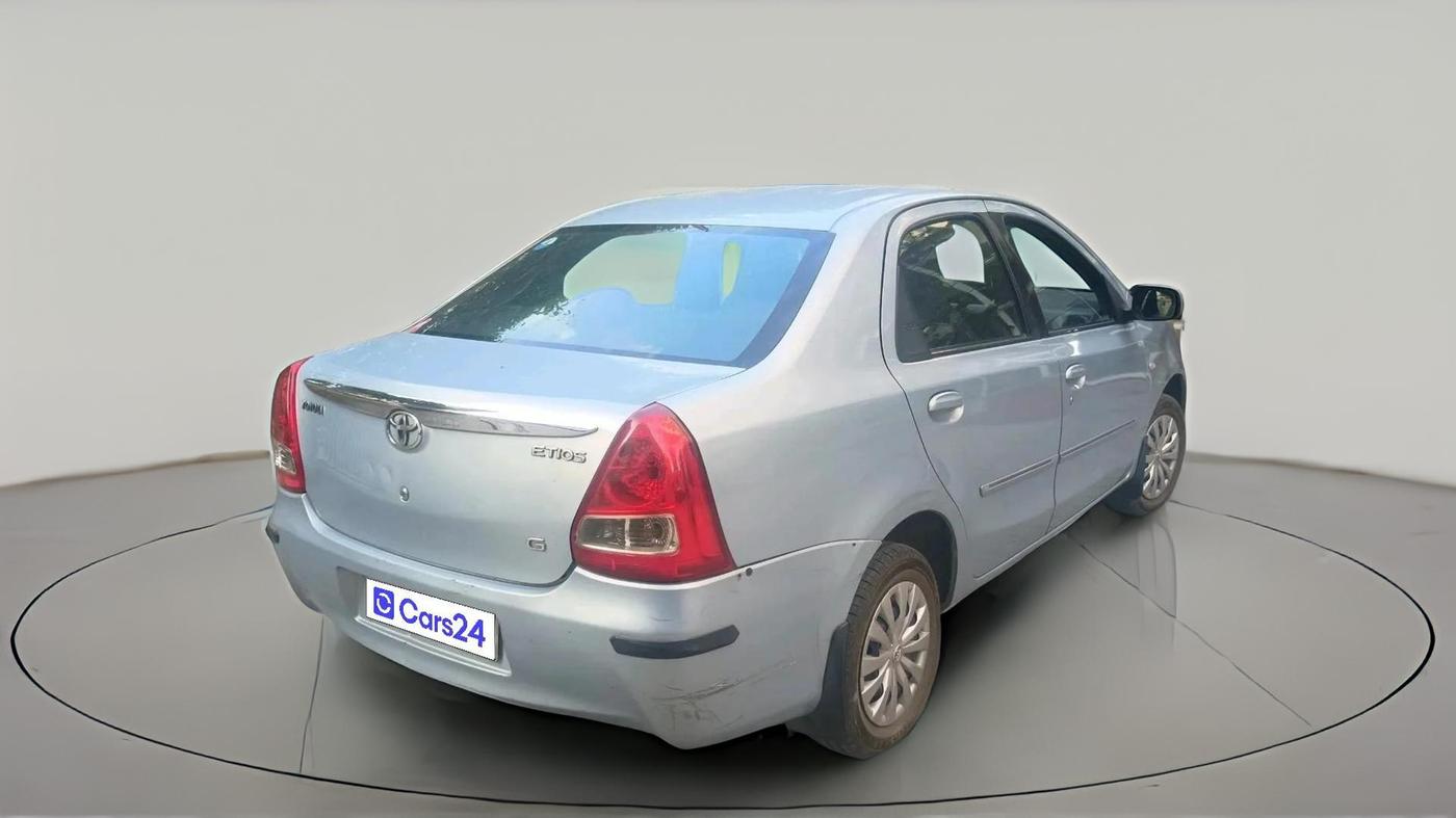 2011 Toyota Etios G, Petrol, Manual, 29,030 km, exterior
