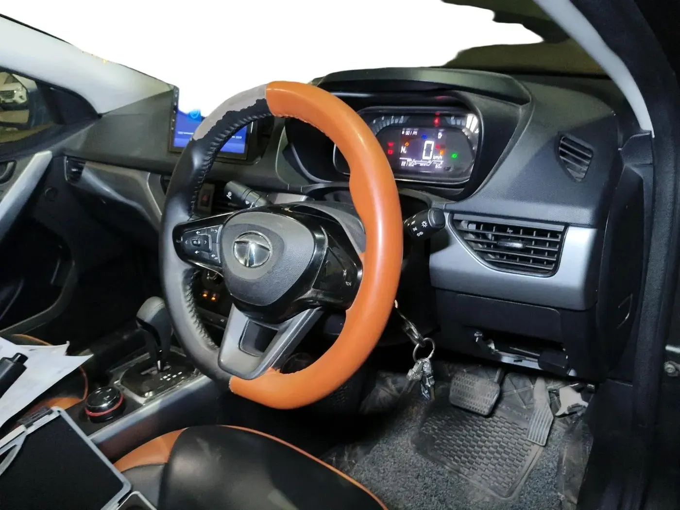 2021 Tata NEXON XMA SUNROOF PETROL, Petrol, Automatic, 22,112 km, interior