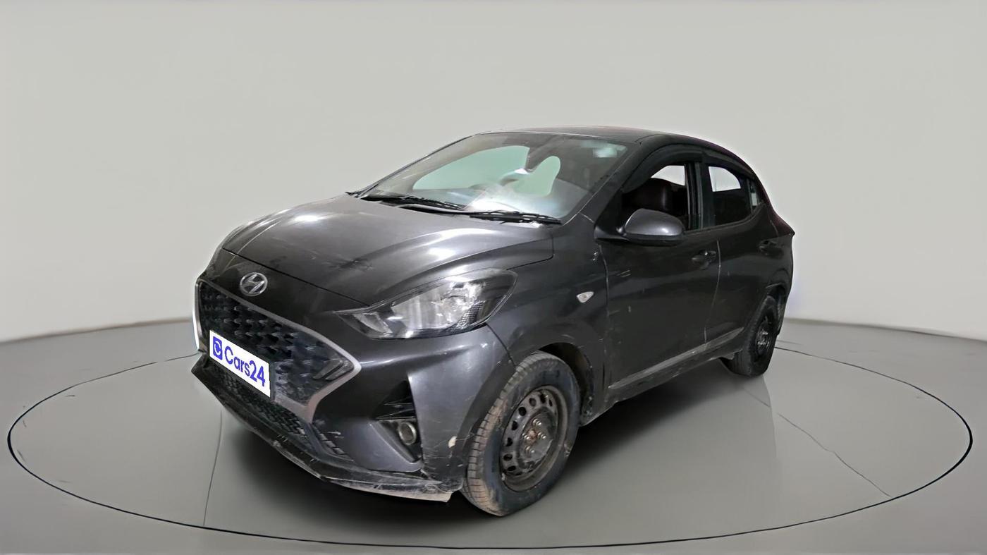 2022 Hyundai AURA S 1.2 CNG, CNG, Manual, 47,978 km, exterior