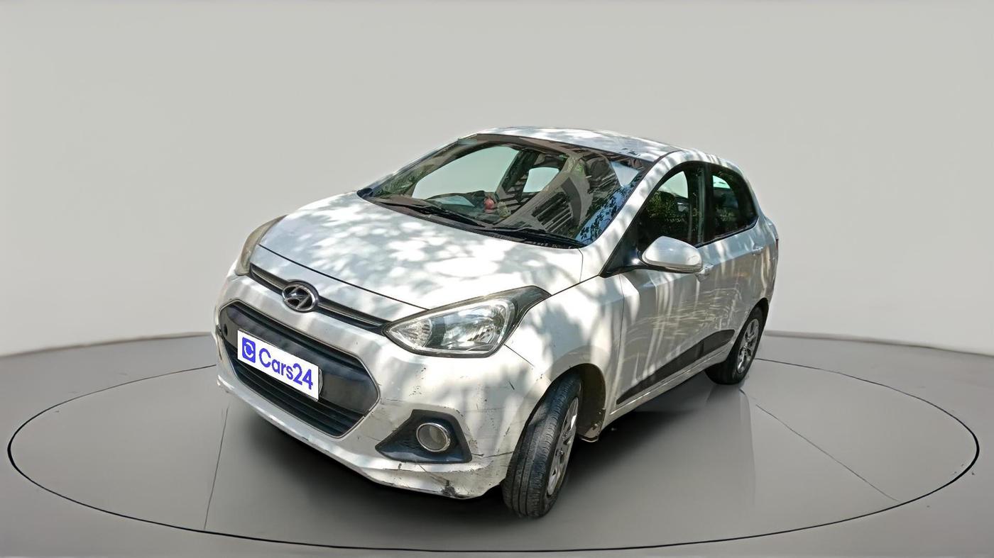 2016 Hyundai Xcent S 1.2, Petrol, Manual, 2,06,500 km, exterior