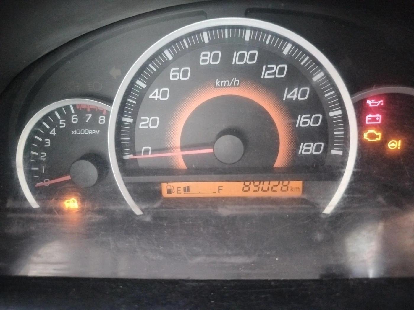 2013 Maruti Wagon R 1.0 VXI, Petrol, Manual, 89,028 km, interior