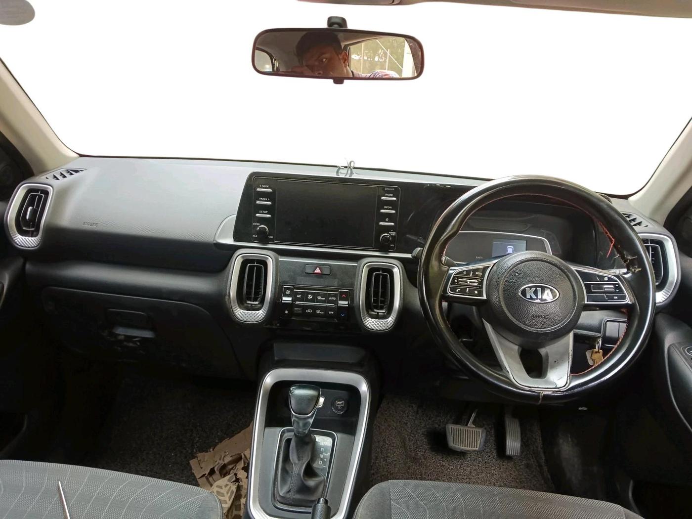 2020 KIA SONET HTK PLUS 1.5 AT, Diesel, Automatic, 1,55,443 km, interior
