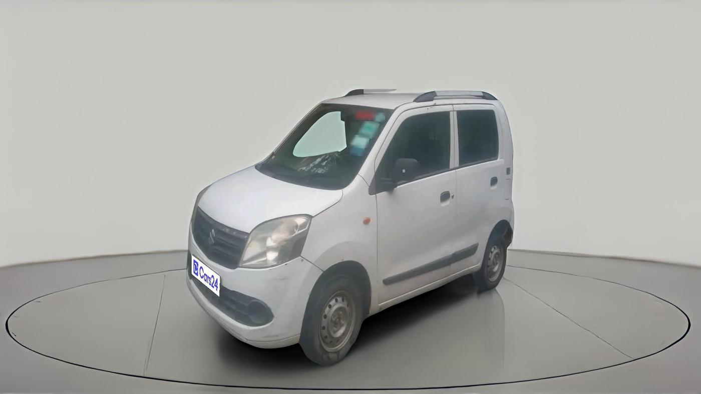 2012 Maruti Wagon R 1.0 LXI CNG, CNG, Manual, 1,66,893 km, exterior