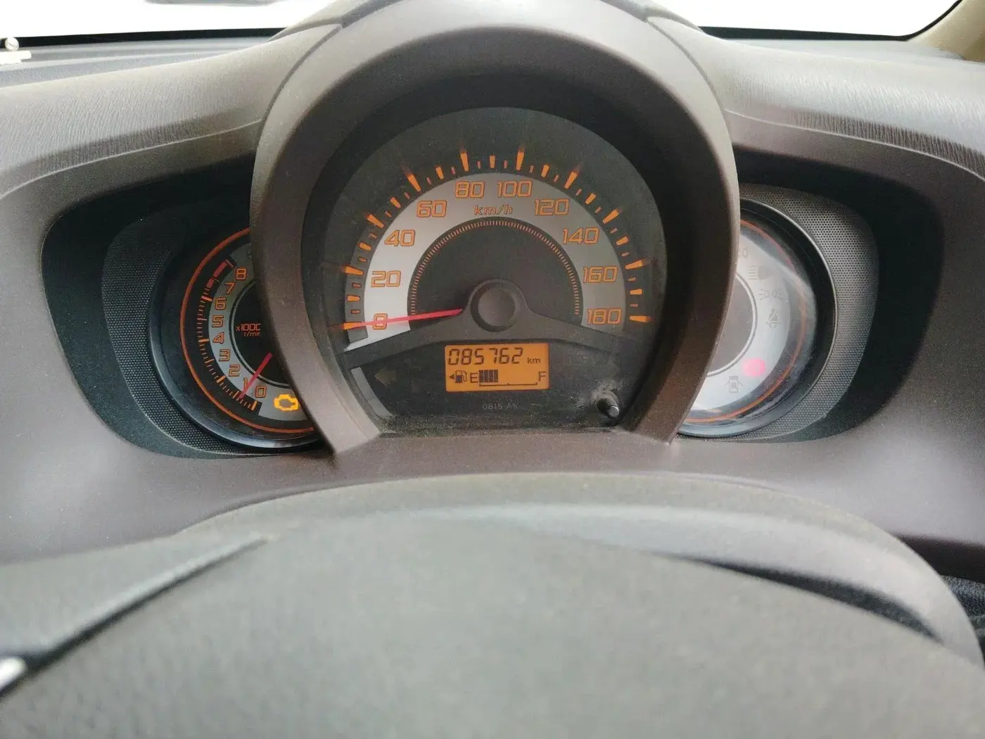 2013 Honda Brio S MT, Petrol, Manual, 85,762 km, interior