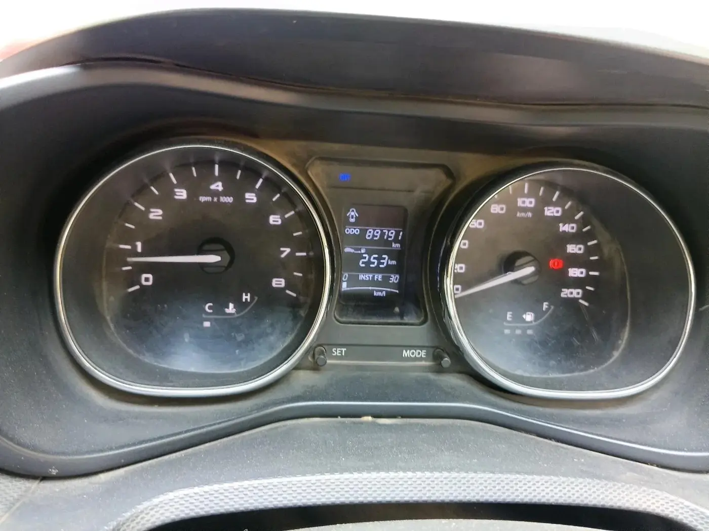 2017 Tata NEXON XZ PLUS DIESEL, Diesel, Manual, 89,791 km, interior