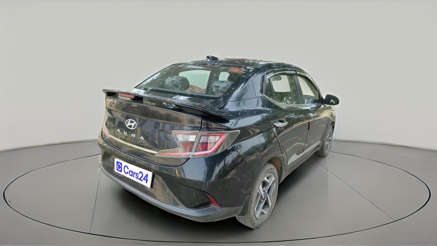 2024 Hyundai AURA SX 1.2 CNG, CNG, Manual, 32,028 km, exterior