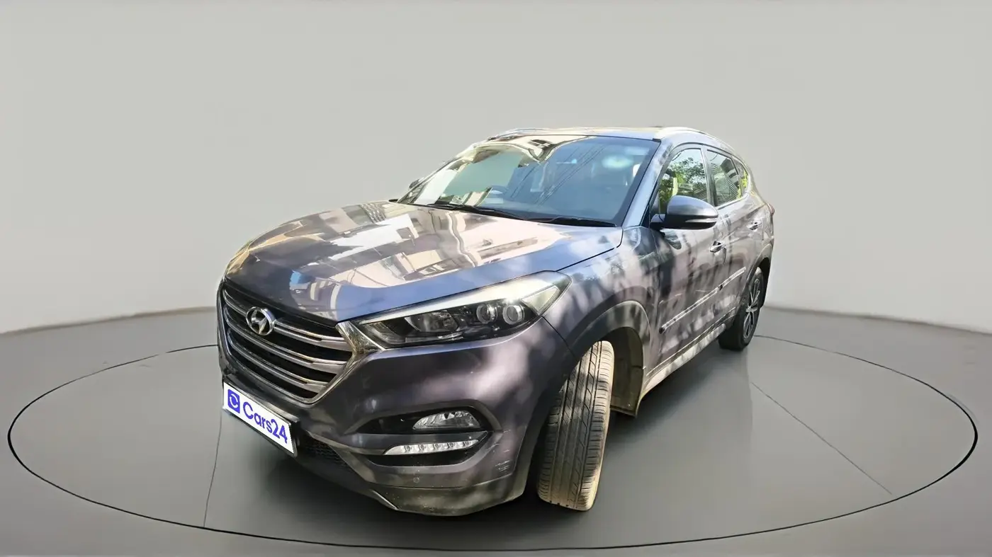 2018 Hyundai Tucson GLS 2WD AT PETROL, Petrol, Automatic, 77,809 km, exterior