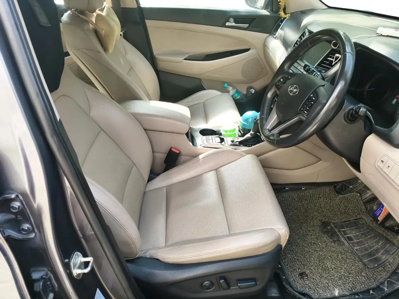 2018 Hyundai Tucson GLS 2WD AT PETROL, Petrol, Automatic, 77,809 km, interior