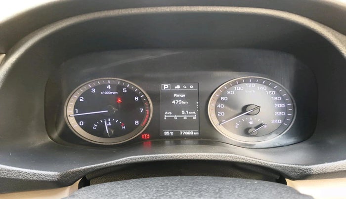 2018 Hyundai Tucson GLS 2WD AT PETROL, Petrol, Automatic, 77,809 km, interior