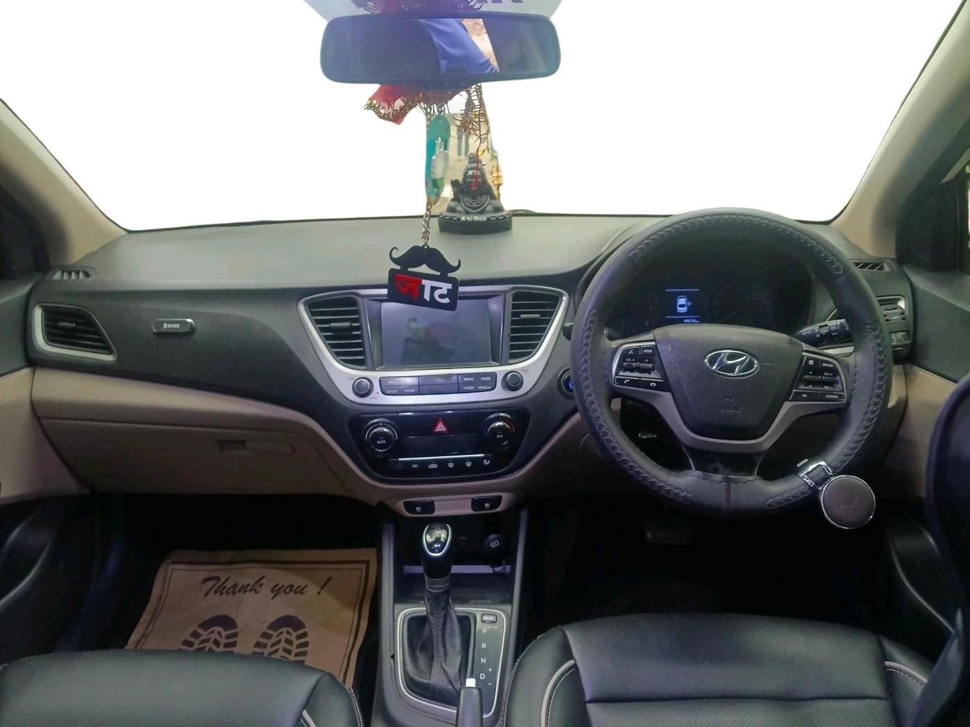 2019 Hyundai Verna 1.6 VTVT SX (O) AT, CNG, Automatic, 45,167 km, interior