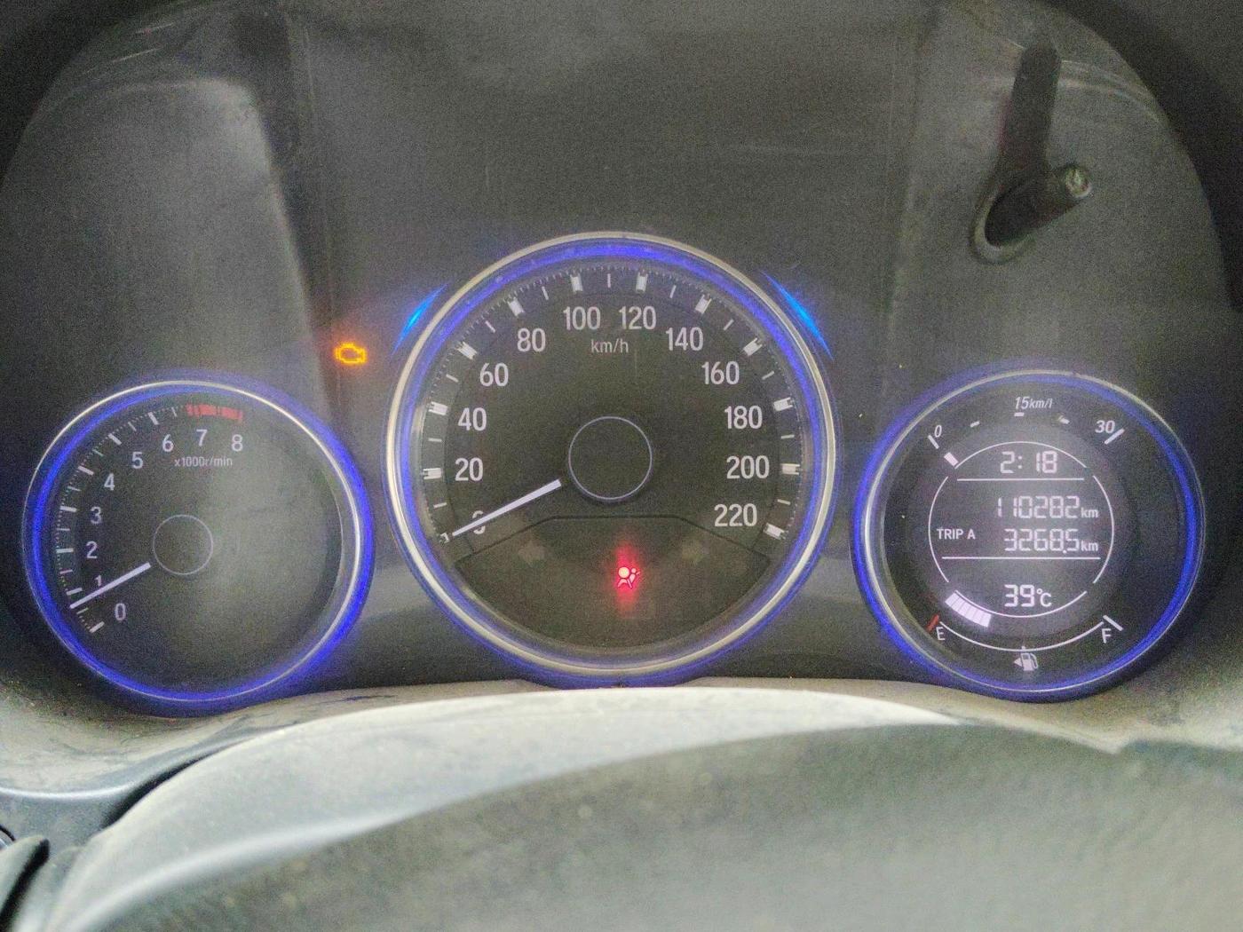 2014 Honda City 1.5L I-VTEC SV, CNG, Manual, 1,10,282 km, interior