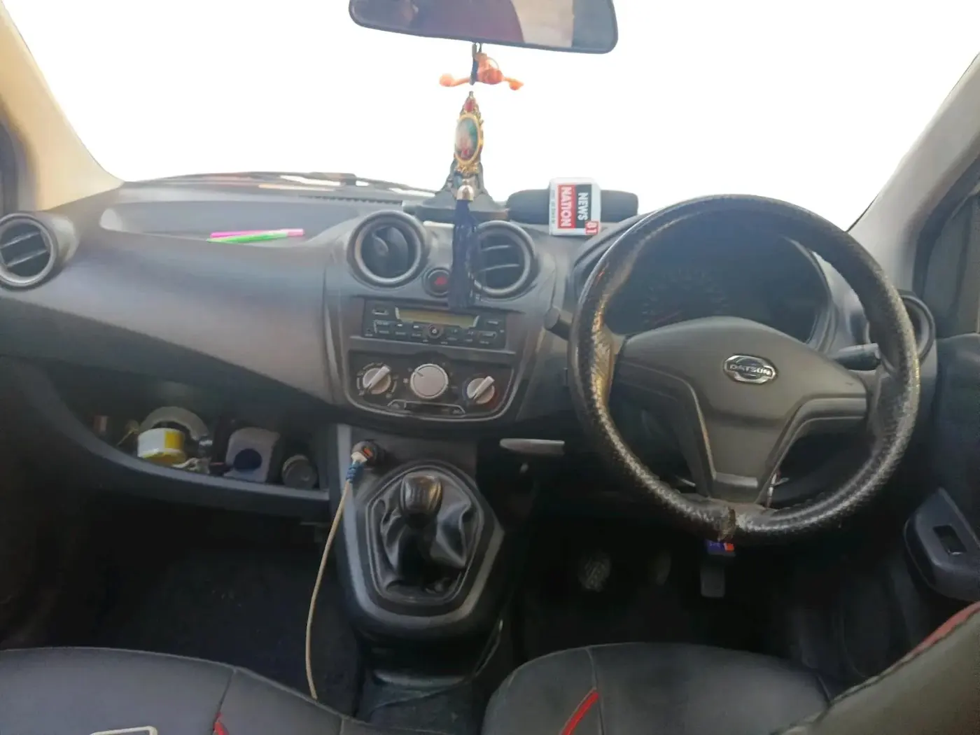 2018 Datsun Go Plus T, CNG, Manual, 63,547 km, interior
