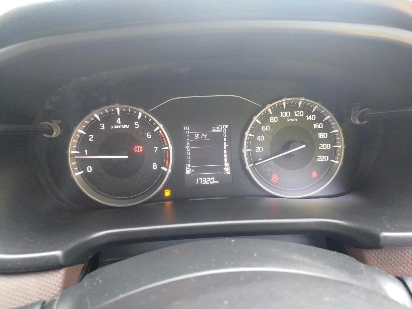2023 Maruti BREZZA LXI S- CNG, CNG, Manual, 17,320 km, interior