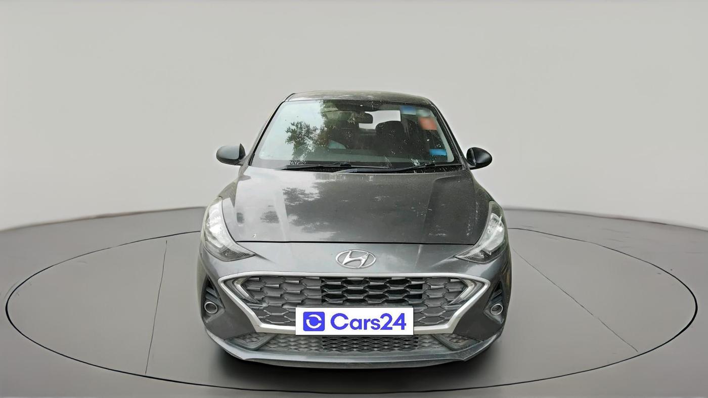2022 Hyundai AURA S 1.2 CNG, CNG, Manual, 83,417 km, exterior