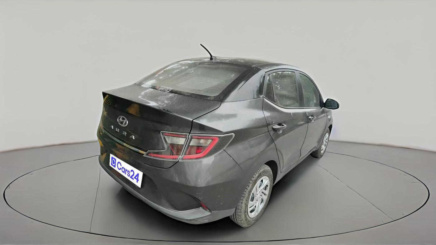 2022 Hyundai AURA S 1.2 CNG, CNG, Manual, 83,417 km, exterior