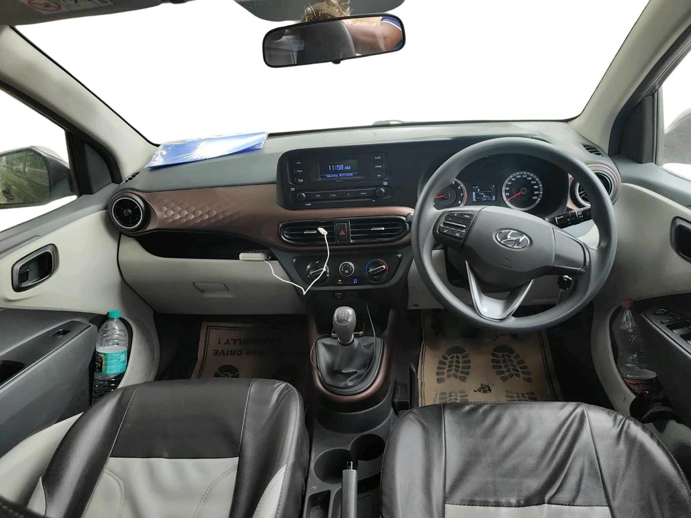 2022 Hyundai AURA S 1.2 CNG, CNG, Manual, 83,417 km, interior