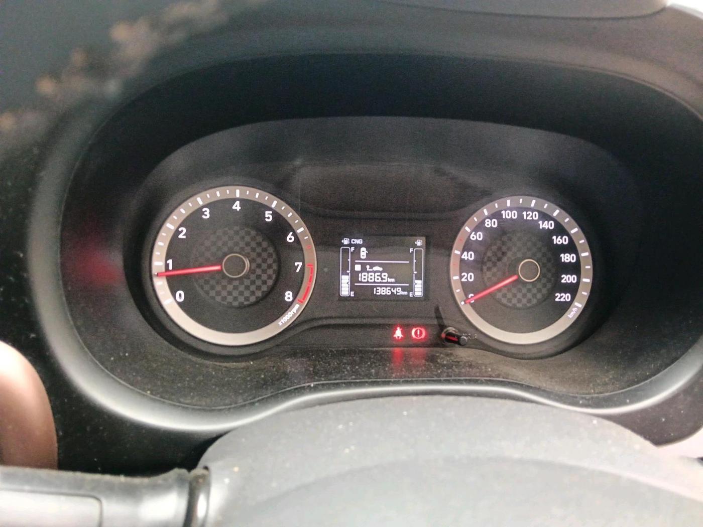 2021 Hyundai AURA S 1.2 CNG, CNG, Manual, 1,38,649 km, interior
