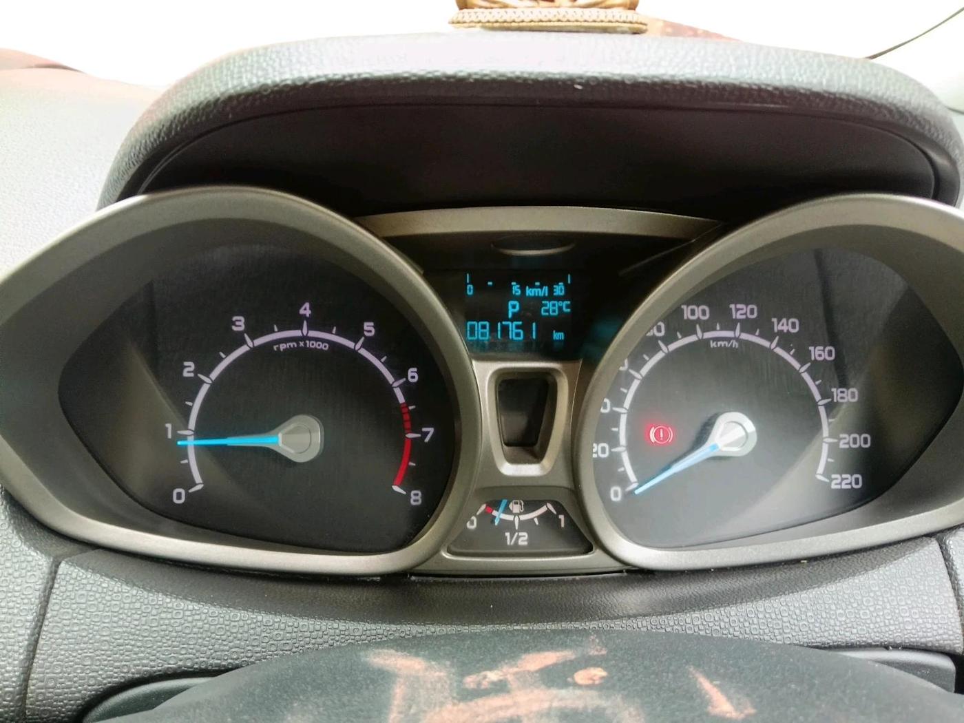 2014 Ford Ecosport TITANIUM 1.5L PETROL AT, Petrol, Automatic, 81,761 km, interior