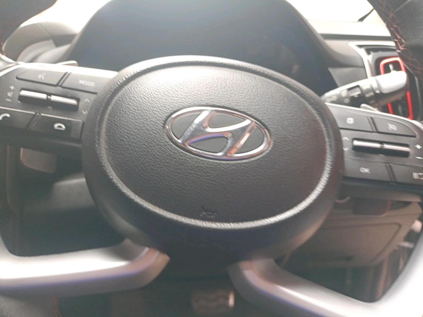 2021 Hyundai Creta SX (O) 1.4 TURBO DCT, Petrol, Automatic, 1,09,932 km, interior