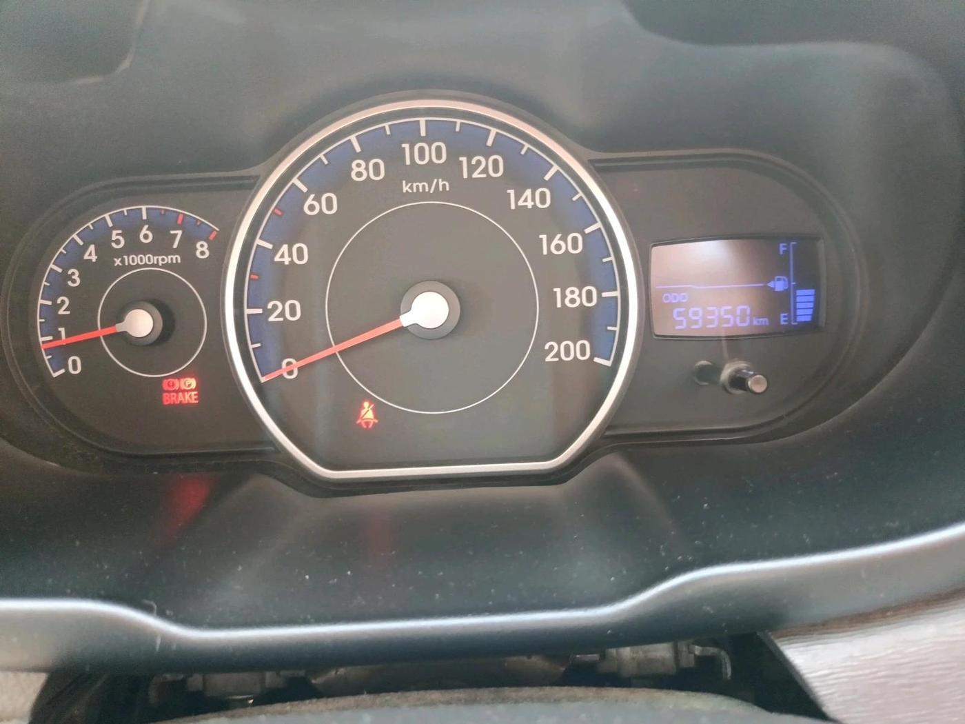 2012 Hyundai i10 MAGNA 1.2, Petrol, Manual, 59,350 km, interior