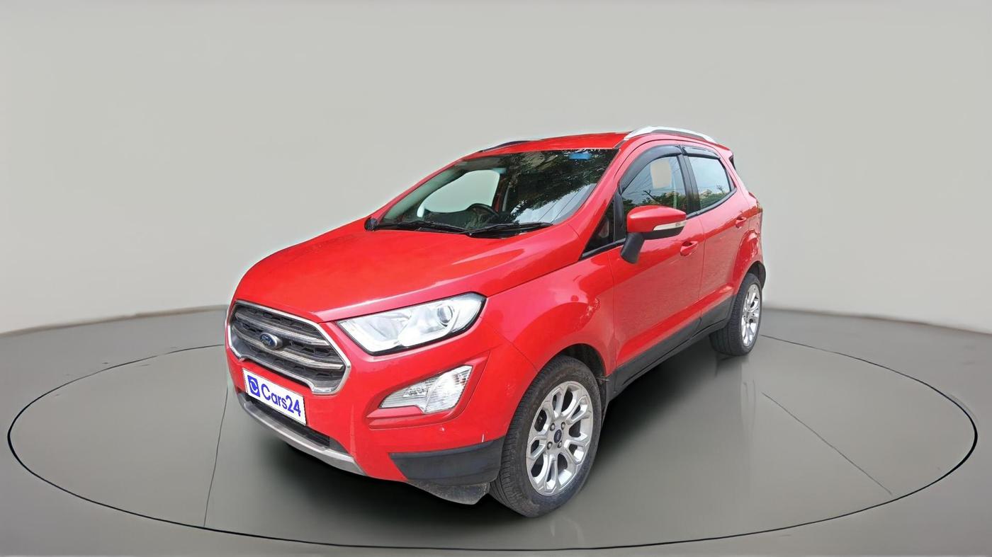 2018 Ford Ecosport TITANIUM + 1.5L PETROL AT, Petrol, Automatic, 45,253 km, exterior
