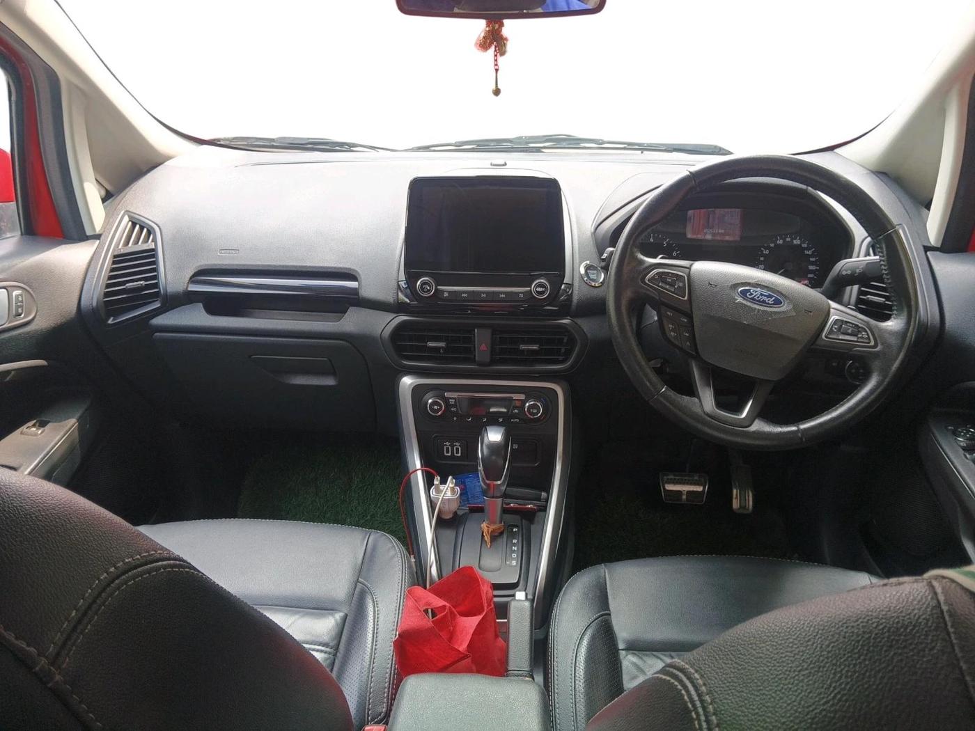 2018 Ford Ecosport TITANIUM + 1.5L PETROL AT, Petrol, Automatic, 45,253 km, interior