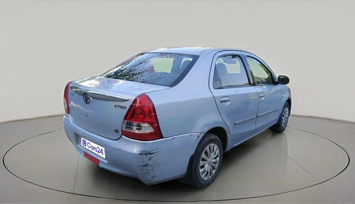 2011 Toyota Etios G, Petrol, Manual, 89,913 km, exterior