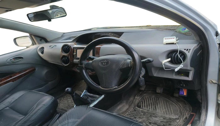 2011 Toyota Etios G, Petrol, Manual, 89,913 km, interior