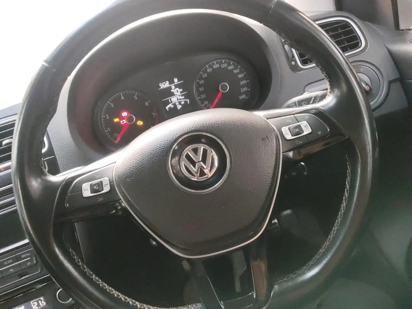 2015 Volkswagen Polo GT TSI AT, Petrol, Automatic, 1,20,000 km, interior