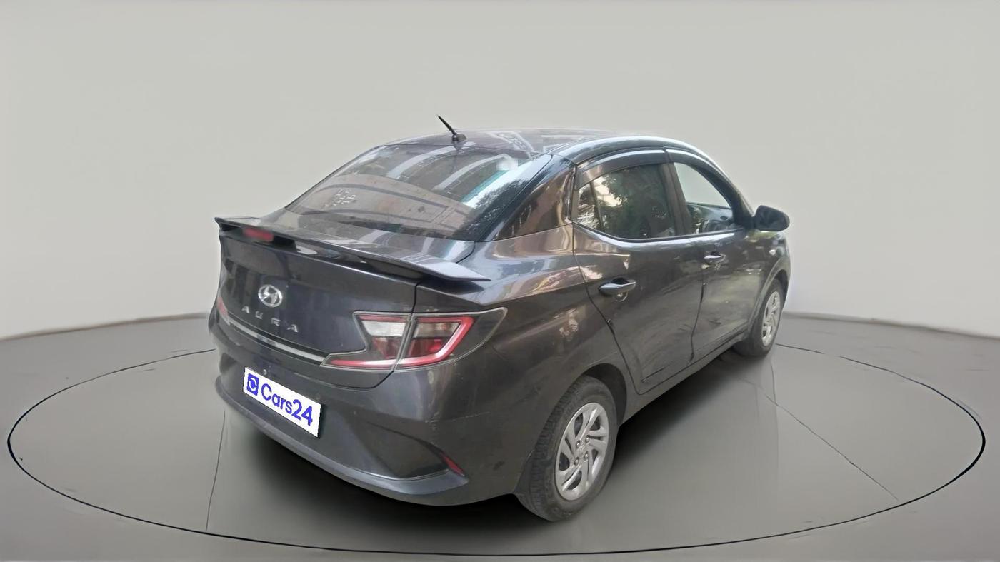 2022 Hyundai AURA S 1.2 CNG, CNG, Manual, 60,930 km, exterior