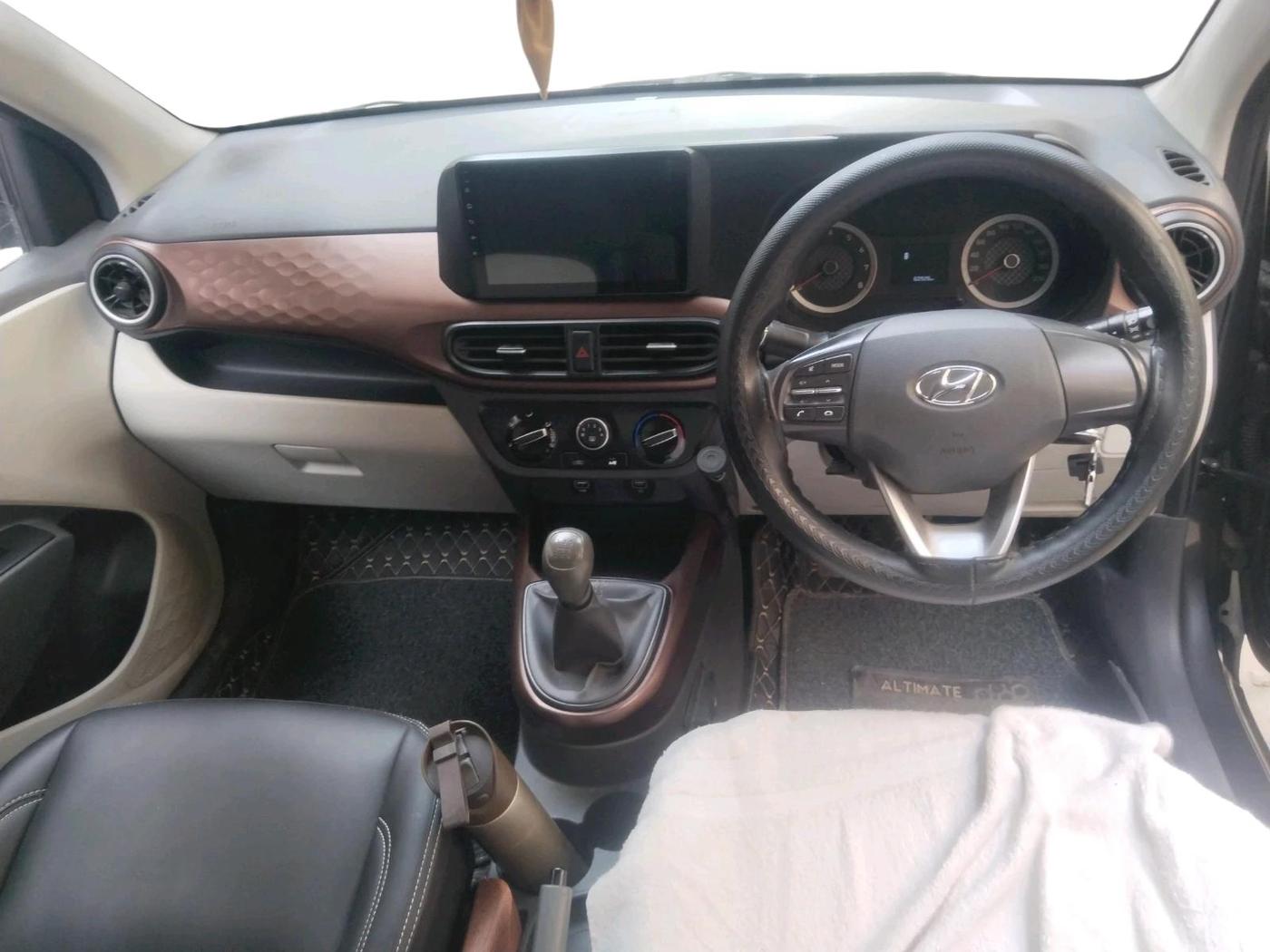 2022 Hyundai AURA S 1.2 CNG, CNG, Manual, 60,930 km, interior
