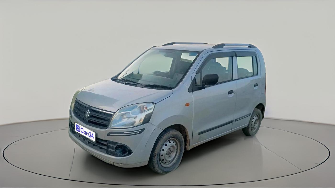 2012 Maruti Wagon R 1.0 LXI, Petrol, Manual, 76,254 km, exterior