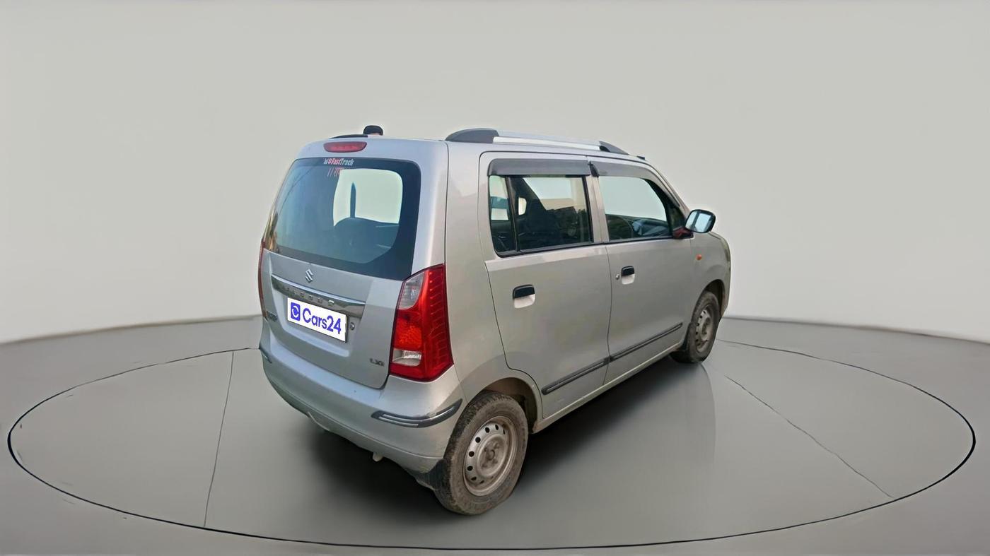 2012 Maruti Wagon R 1.0 LXI, Petrol, Manual, 76,254 km, exterior