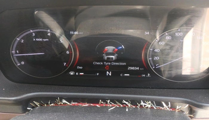 2024 Mahindra SCORPIO-N Z6 DIESEL MT 2WD 7 STR, Diesel, Manual, 29,834 km, interior